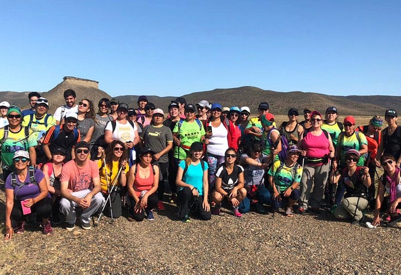 La Escuela Municipal de Caminatas Saludables concretó una nueva travesía en el Cerro “Pan de Azúcar”