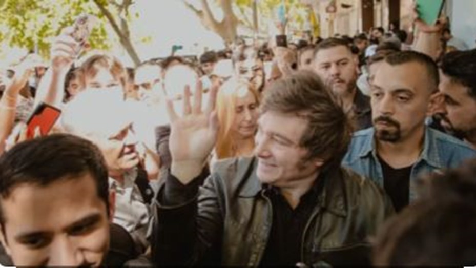 Detuvieron a un hombre armado a metros del acto que encabezó Milei en San Juan