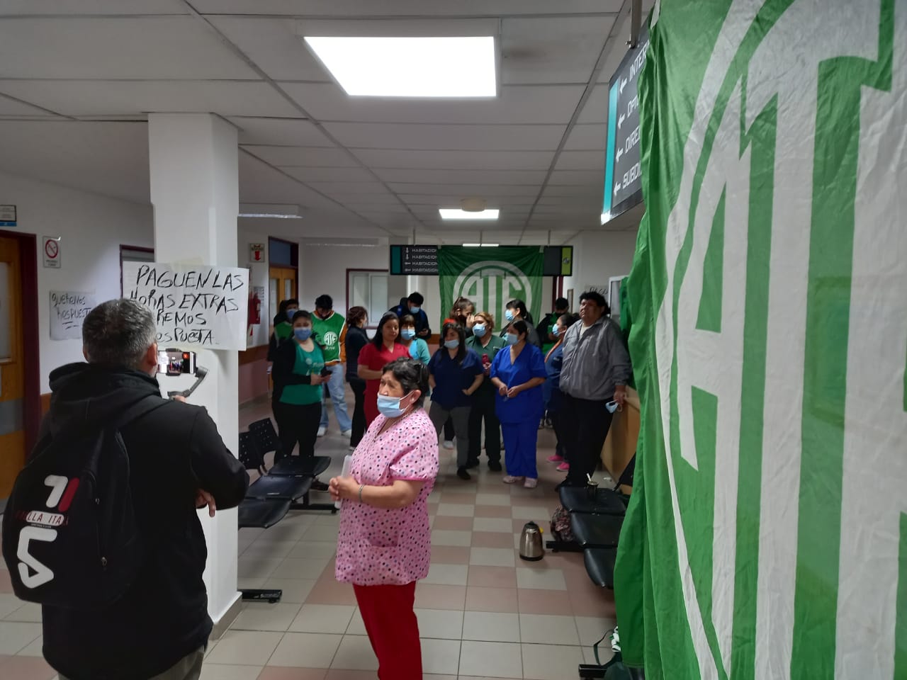 Volvieron a reclamar por horas extra impagas y se acoplaron otros sectores