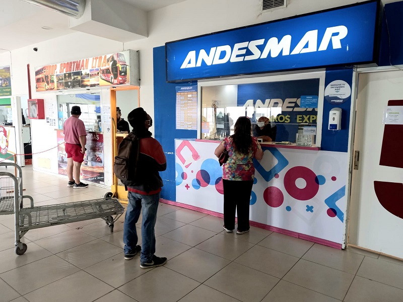 Dialogamos con la empresa Andesmar respecto al pase sanitario y los costos que tienen los pasajes
