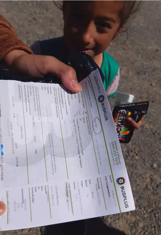 Familia Varada en Caleta Olivia: Los Santiagueños a través de la solidaridad de los vecinos, consiguieron el dinero de los pasajes para regresar a su provincia