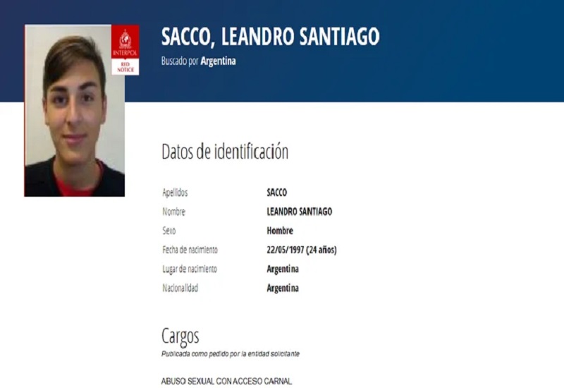 Lo buscan por drogar y violar a una adolescente: lleva 175 días prófugo y la Justicia pide ayuda para capturarlo