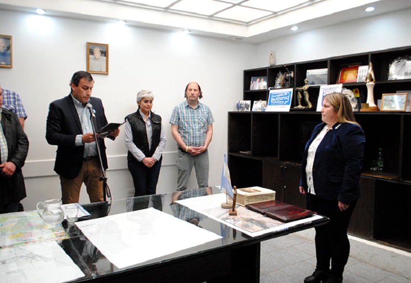 Asumió la nueva Secretaria de Hacienda la CPN Marta Sansana