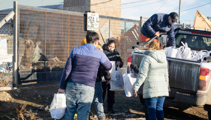 El Gobierno Provincial reforzó la asistencia en Río Gallegos por el frío