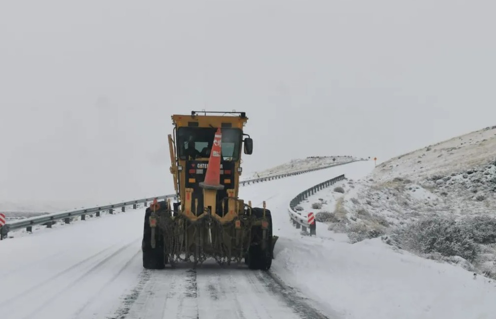 Temporada invernal: conocé el estado de rutas provinciales y nacionales en Santa Cruz