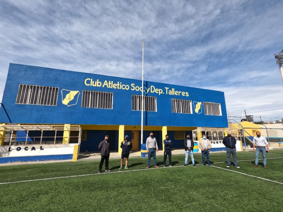 Vialidad Provincial: avanza el trabajo articulado con Clubes de Caleta Olivia