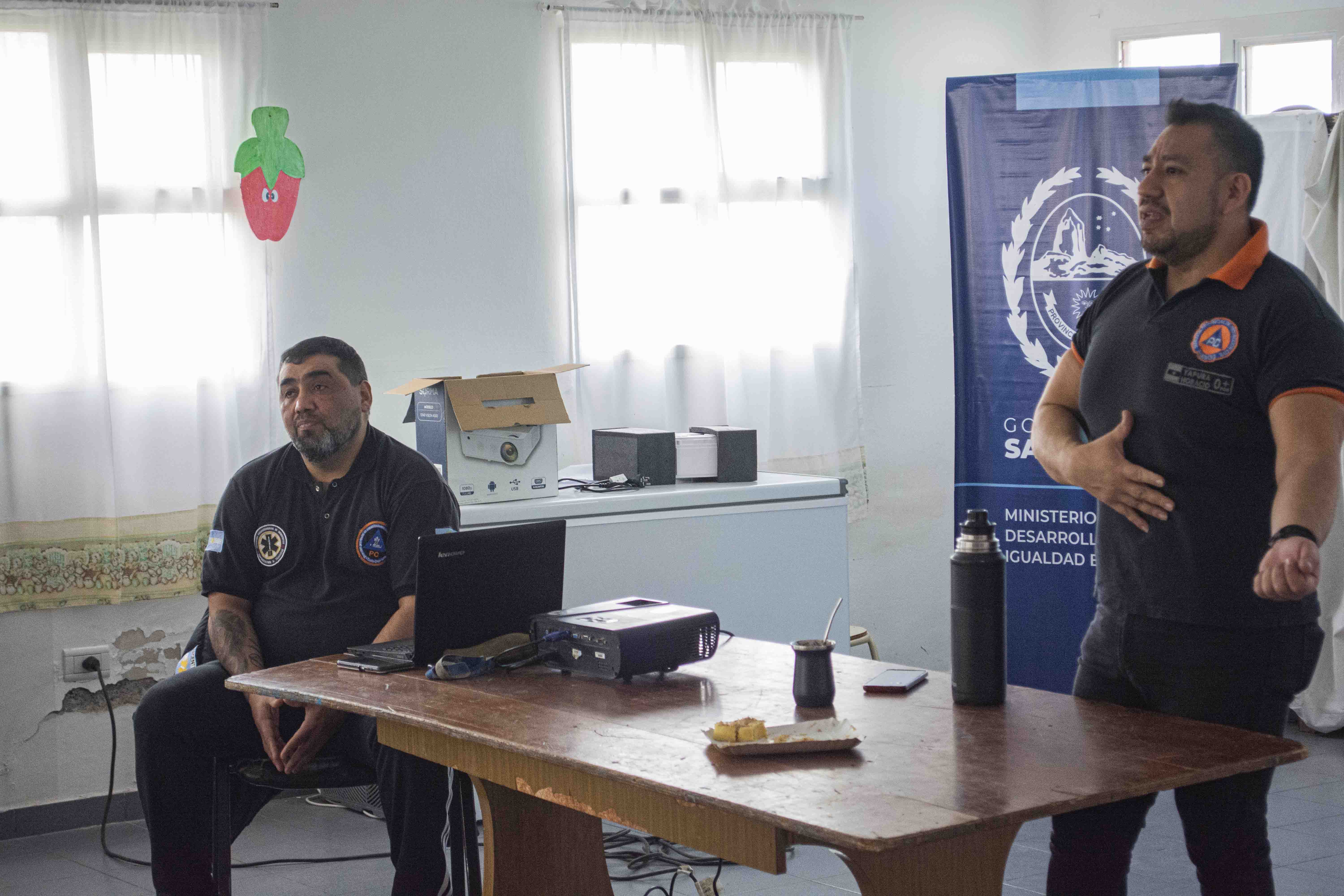 Se realizó una capacitación en Primeros Auxilios y Sistema de Comando de Incidentes