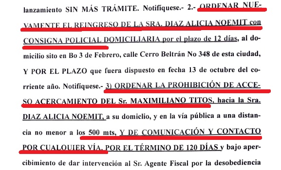 Abogada de Alicia Díaz asegura que ella ocupa la vivienda porque Titos 