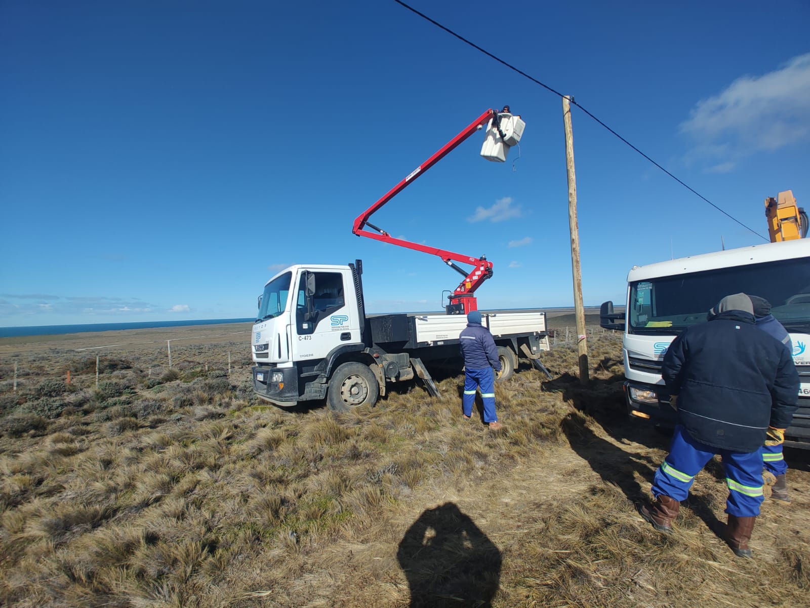 Finalizó la electrificación de la Reserva Natural Cabo Vírgenes