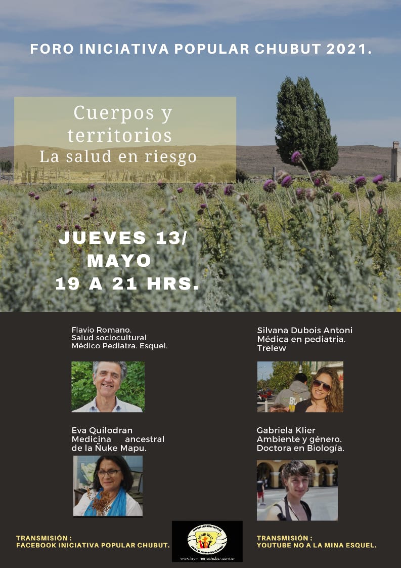 Continúa el Foro Iniciativa Popular contra la megaminería en Chubut 