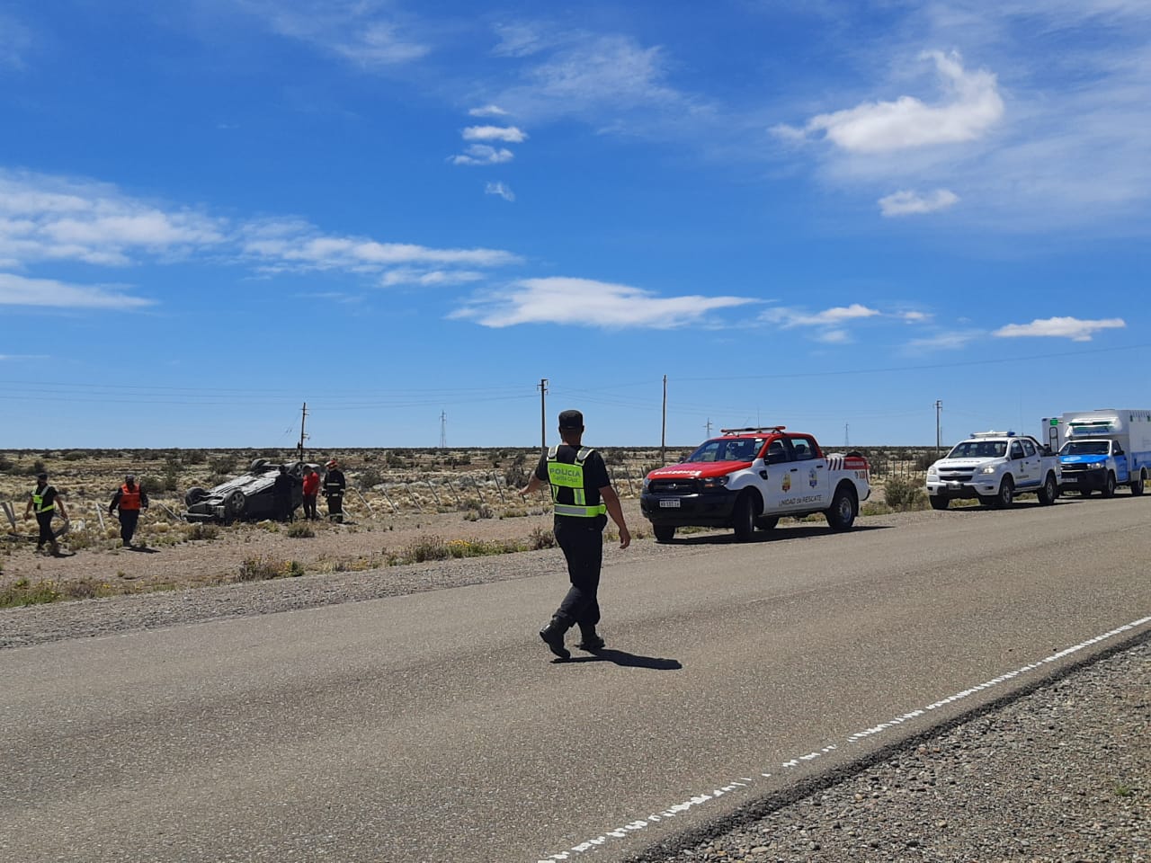 Realizan mejoras en el Puesto Fijo “El Fabi” sobre la Ruta Nacional 40