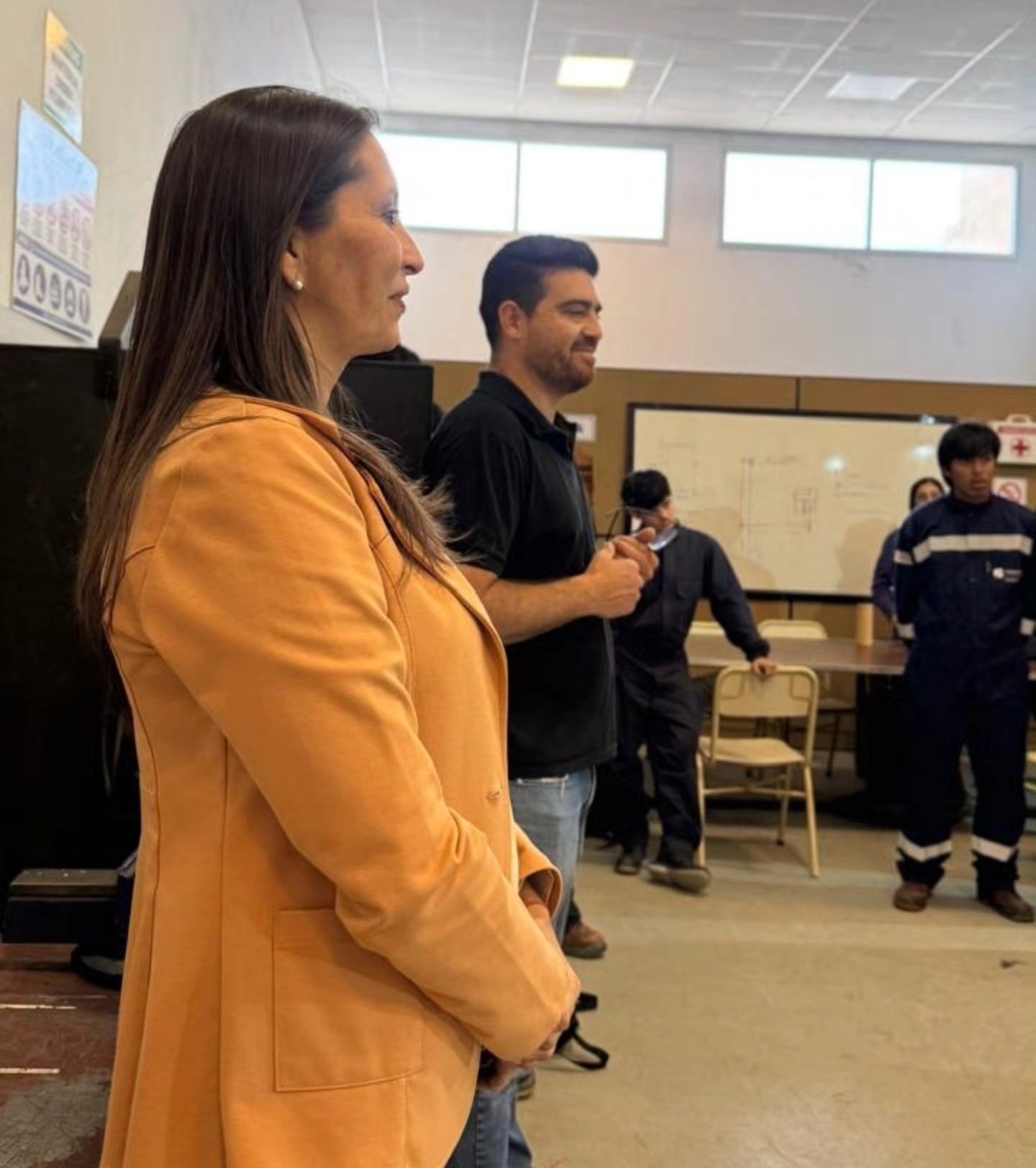 Morini destacó el valor de las prácticas con maquinaria en la formación técnica