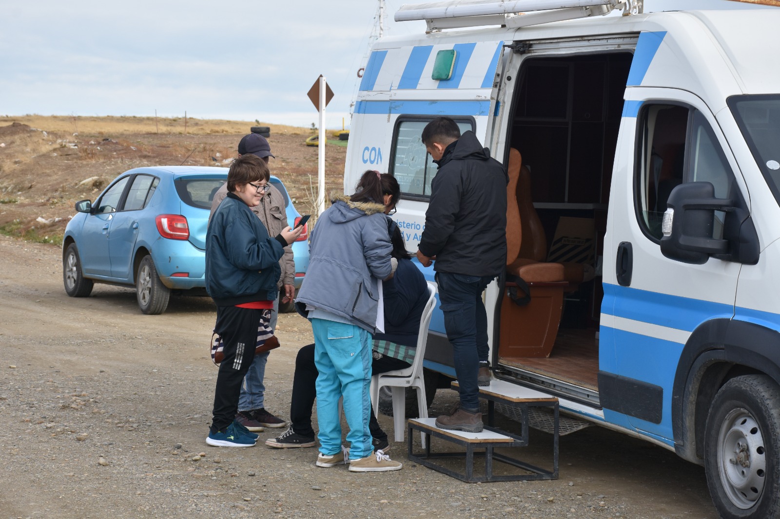 El operativo “Estamos con vos” se hizo presente en el barrio Santa Cruz