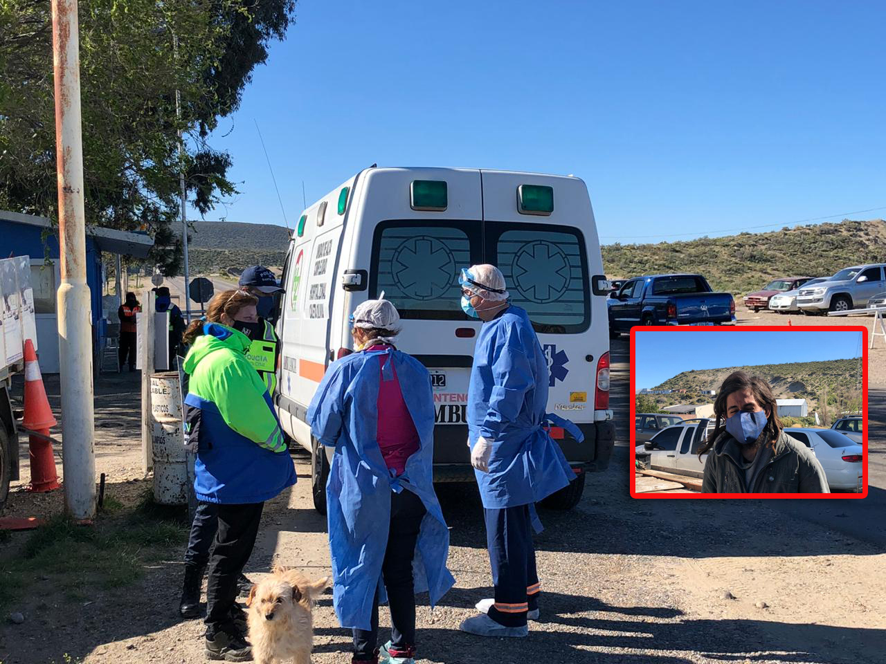 [VIDEO]:Cordobés llego a Santa Cruz caminando y no lo dejaron ingresar