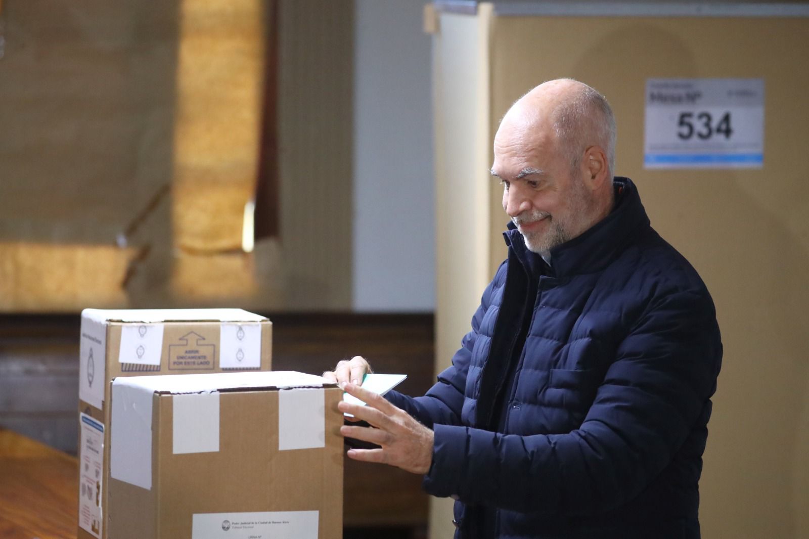 Larreta votó en CABA y llamó a acudir a las urnas