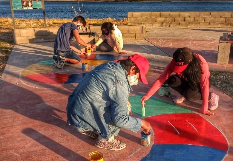 Puerto Deseado: Comenzó el embellecimiento en el circuito ornitológico de la costanera