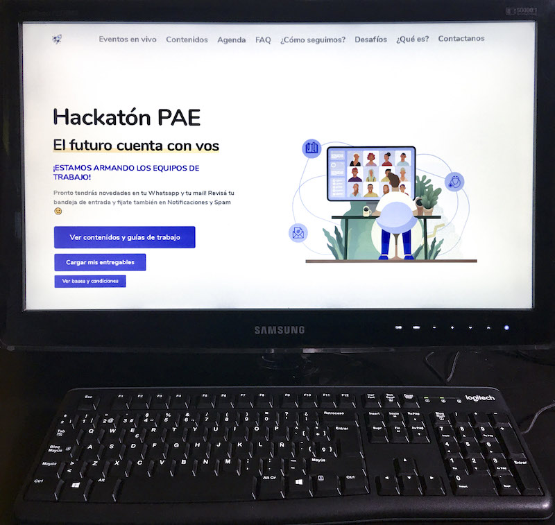Con más de 1100 participantes comenzó la hackatón virtual que promueve PAE en la región del Golfo San Jorge