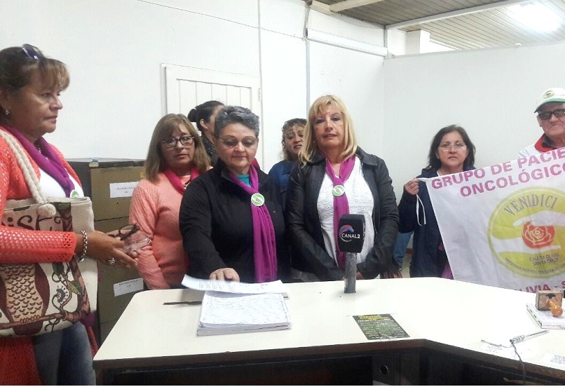 Pacientes Oncológicos de Caleta Olivia se reúnen hoy para reclamar a la Caja de Servicios Sociales por la falta de medicamentos