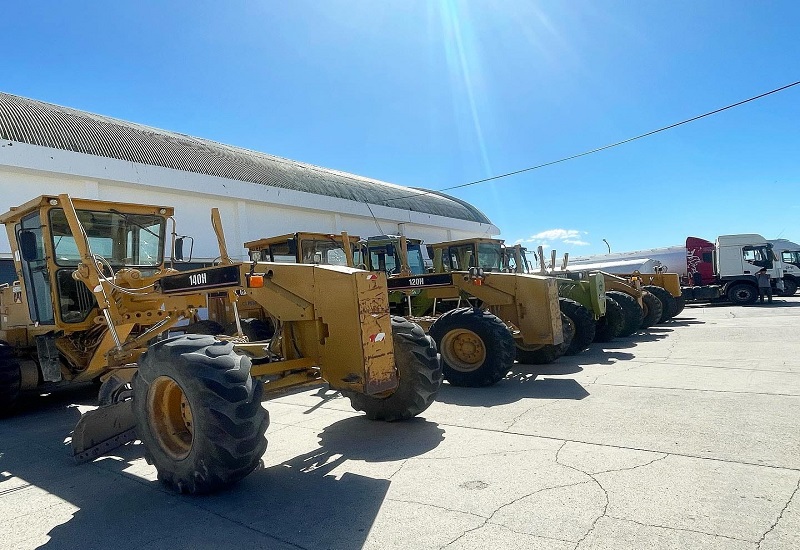 El Municipio presentó la maquinaria para el 