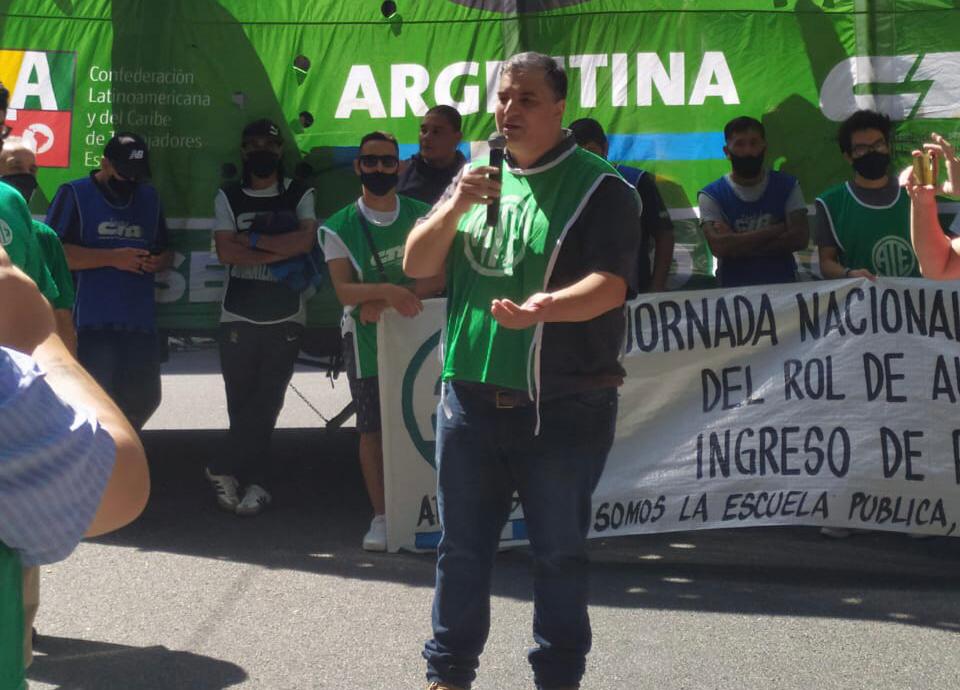 Alejandro Garzón le habló a los auxiliares de todo el país