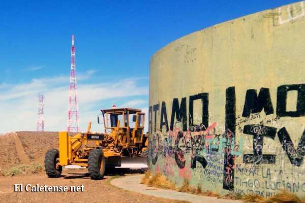 Municipio reparó acceso a tanque del barrio Vista Hermosa