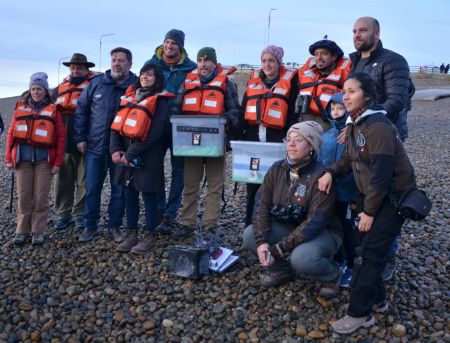 El Consejo Agrario Provincial participó en la liberación de ejemplares de Macá Tobiano nacidos en cautiverio