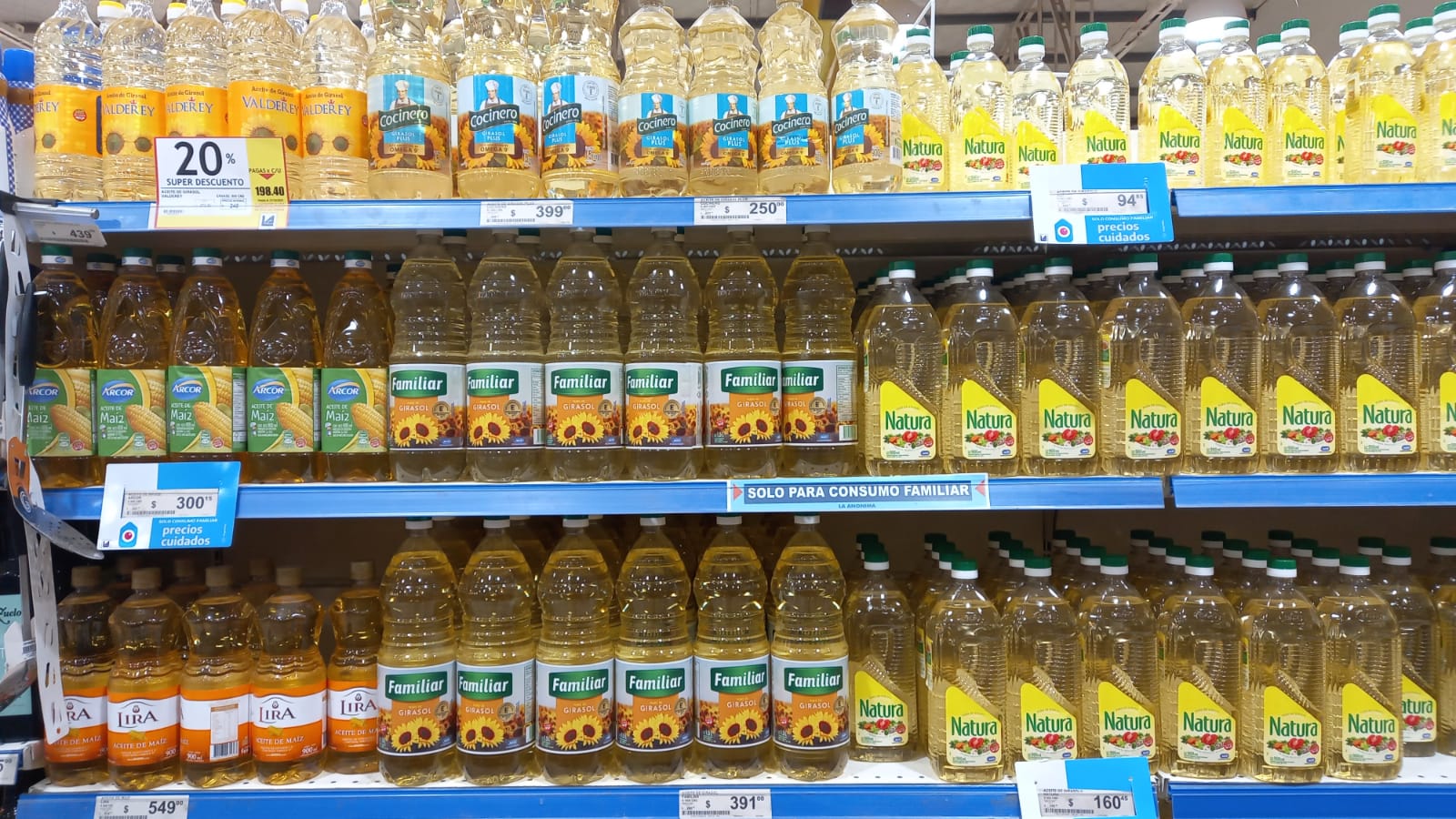 Precios cuidados: Caleta Olivia tendrá 940 productos disponibles en las góndolas