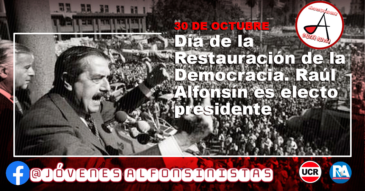 Agrupaciones radicales piden por la Avenida Raúl Alfonsín