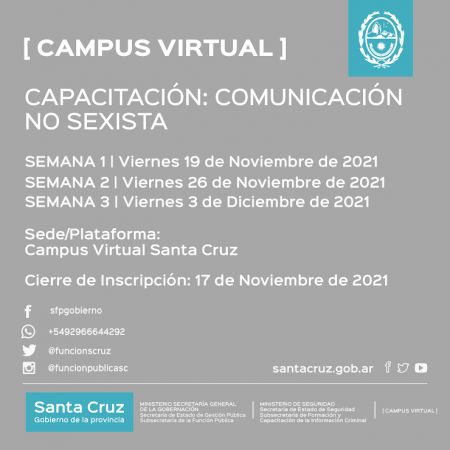 Inscripciones abiertas para la capacitación 