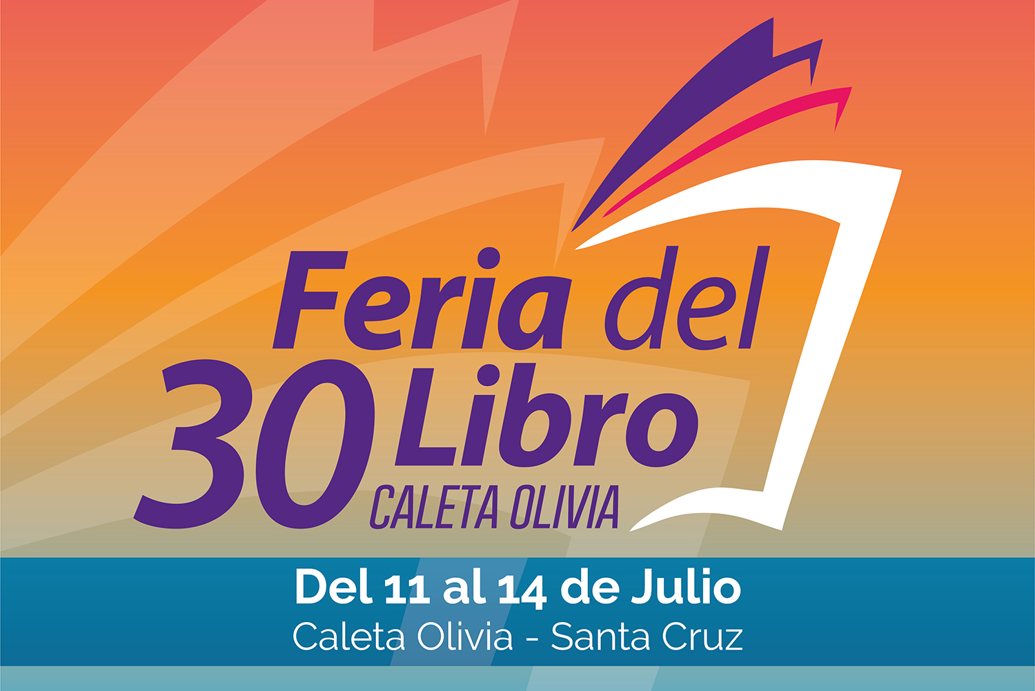 Ya hay tres Autores confirmados para la 30° edición de la Feria del Libro     
