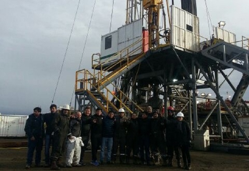 El Secretario General de Petroleros Claudio Vidal estuvo en la zona sur visitando área de ROCH