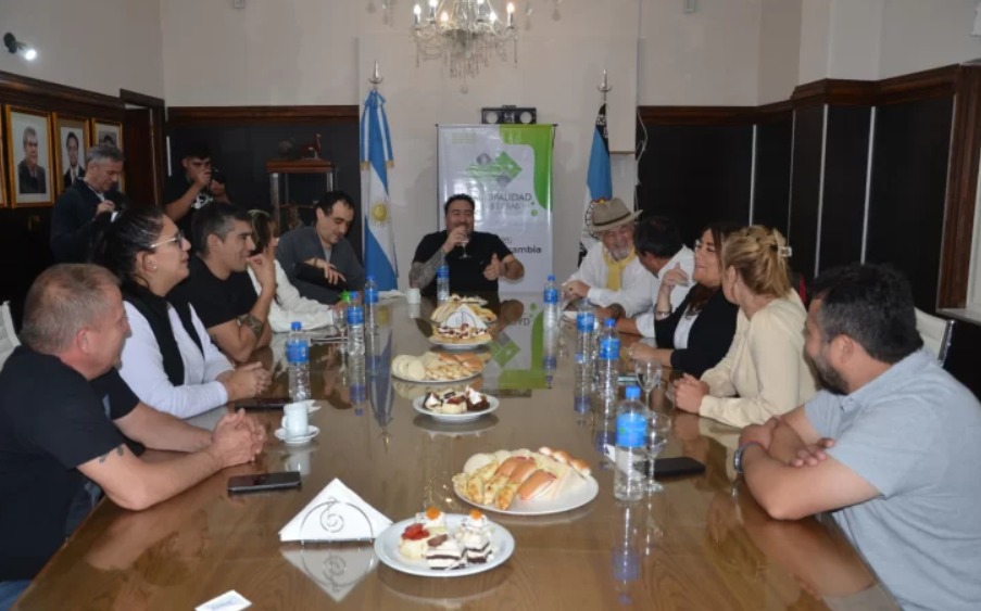 Antonio Carambia y Othar Macharashvili lideraron cumbre de intendentes de la región