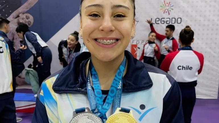 Valentina Ramos Mercegué, la comodorense que conquistó Sudamérica