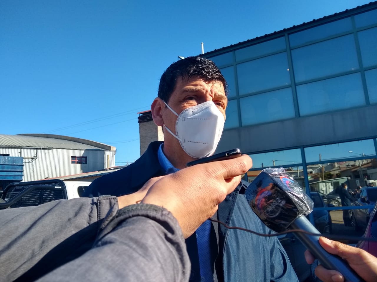 Llegó a Caleta Olivia la comitiva con profesionales del ministerio de Salud y seguridad de la Nación