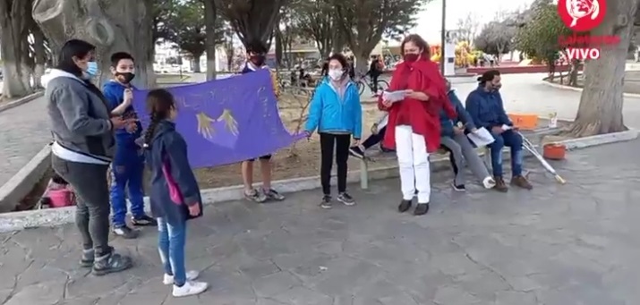 Cierre de la semana de la epilepsia en la plaza 20 de noviembre