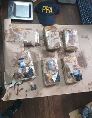 La Policía Federal Argentina secuestró casi 6 kilos de marihuana