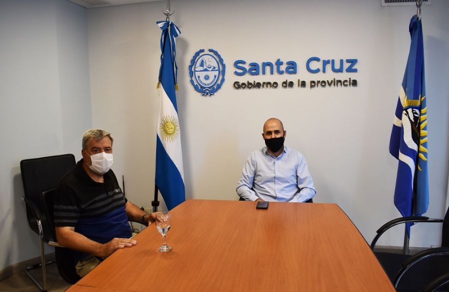 Casa de Santa Cruz: concretaron reunión para articular acciones con el Municipio de Pico Truncado
