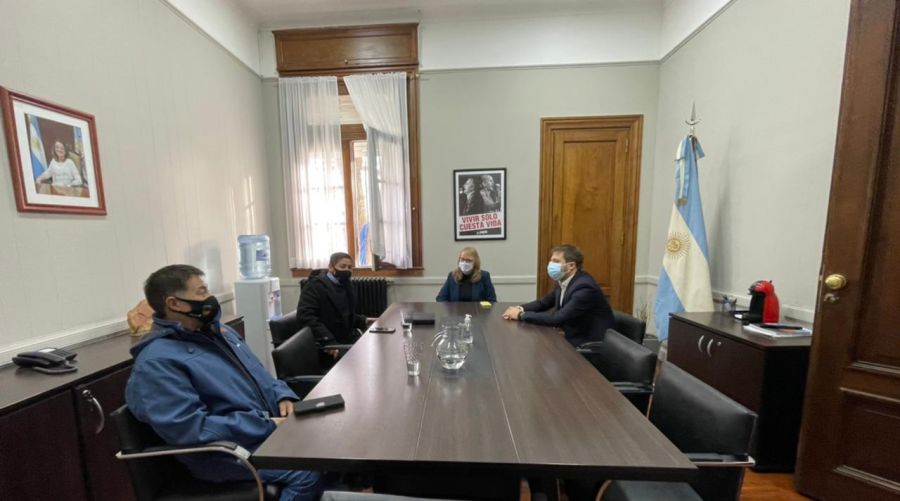 El Gobierno de Santa Cruz recibió a autoridades de Koluel Kaike