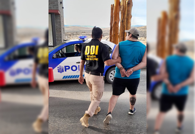 Detención de hombre con pedido de captura en El Calafate