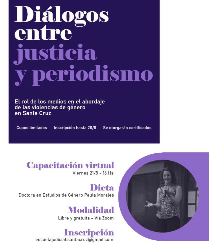 Diálogos entre Justicia y Periodismo: un taller urgente para narrar las violencias de género