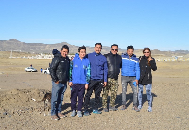  Los beneficiarios de Kilómetro 12 reconocieron sus terrenos junto a la Comisión Directiva