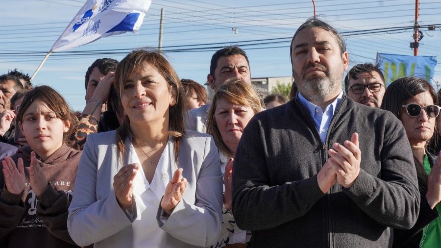 Anabalón resaltó la inauguración de la Escuela 85 una obra inconclusa por casi dos décadas