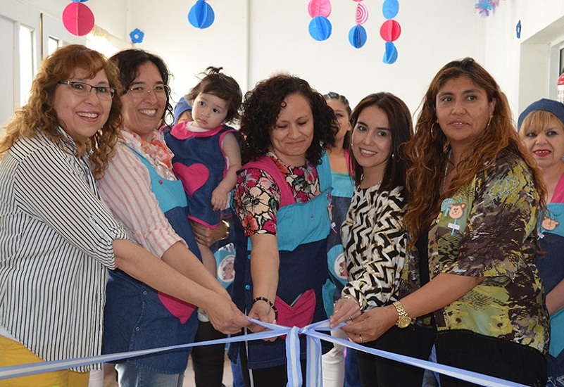 Quedó inaugurado el jardín Maternal “El Monoliso”