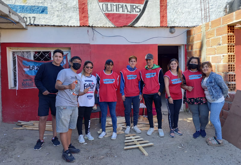 Organización social 20 de octubre ahora en barrio San Cayetano