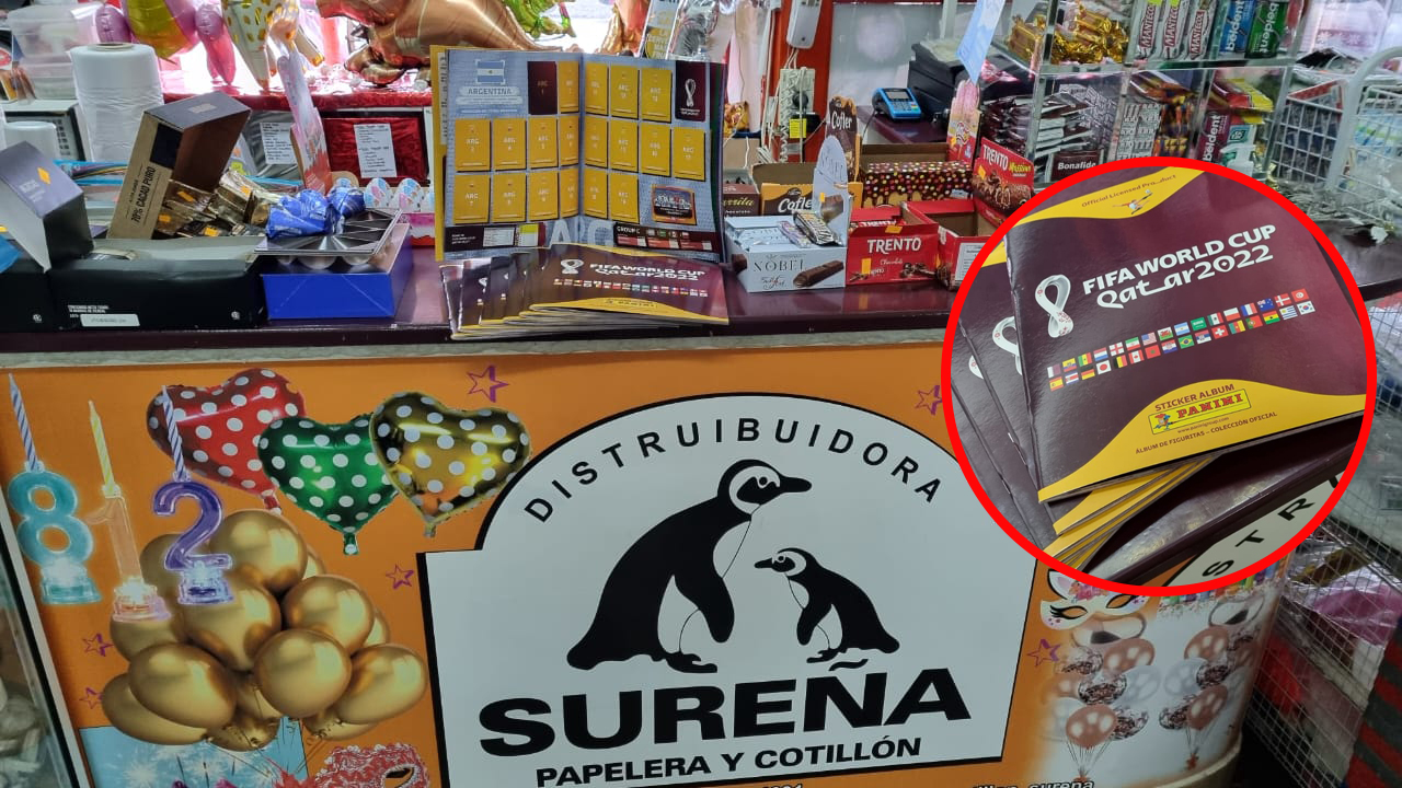 Comerciante de Caleta sortea siete álbumes del mundial Qatar 2022