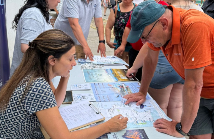 Promoción, territorio y datos: Turismo dijo presente en la Fiesta Nacional de la Cereza