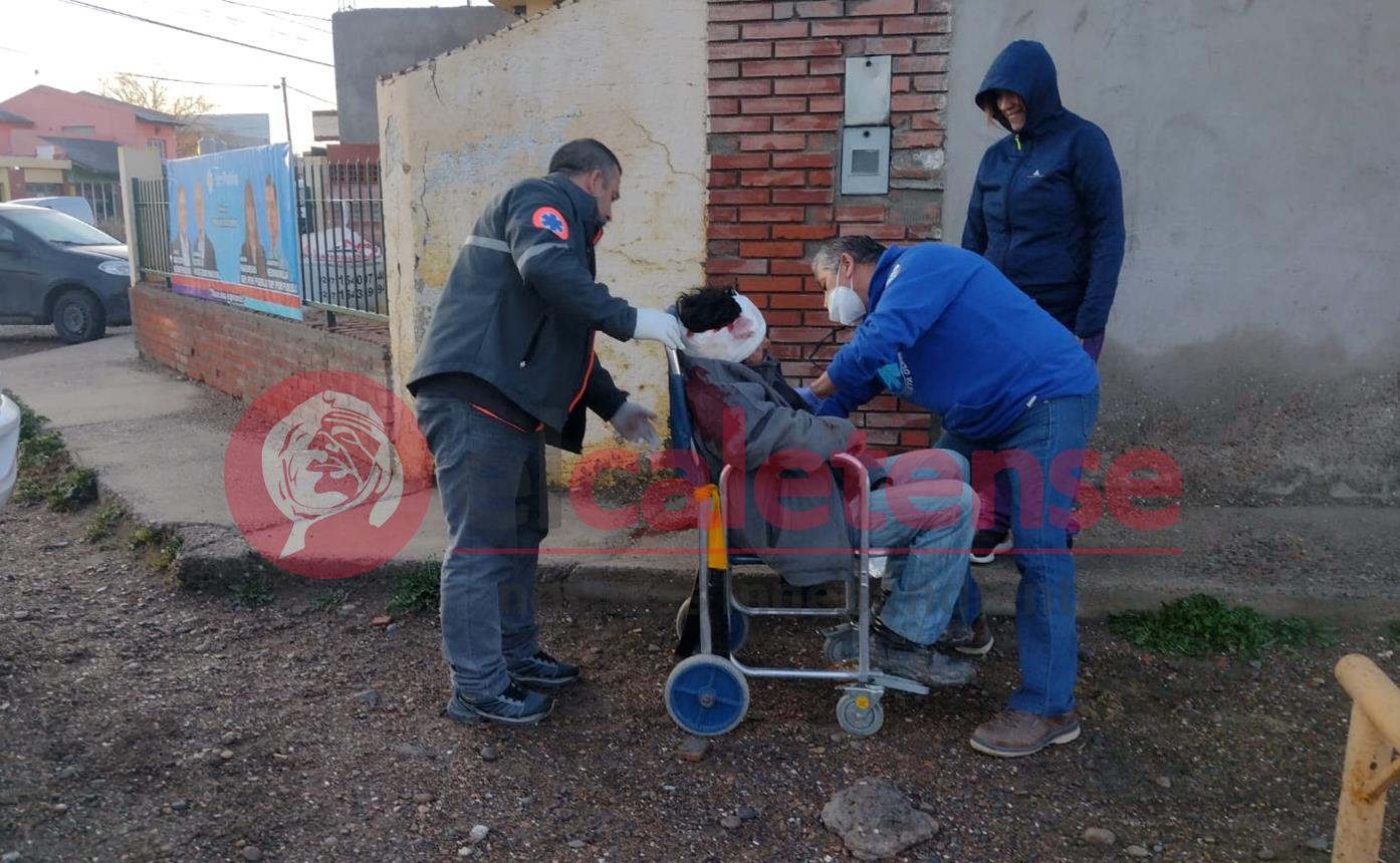 Vecino en situación de calle habría sido victima de una fuerte agresión