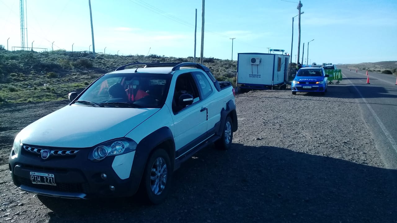 Intervino la Justicia Federal: tras más de 15 horas en la ruta, Nilsa Osorio y sus hijos lograron ingresar a Caleta Olivia