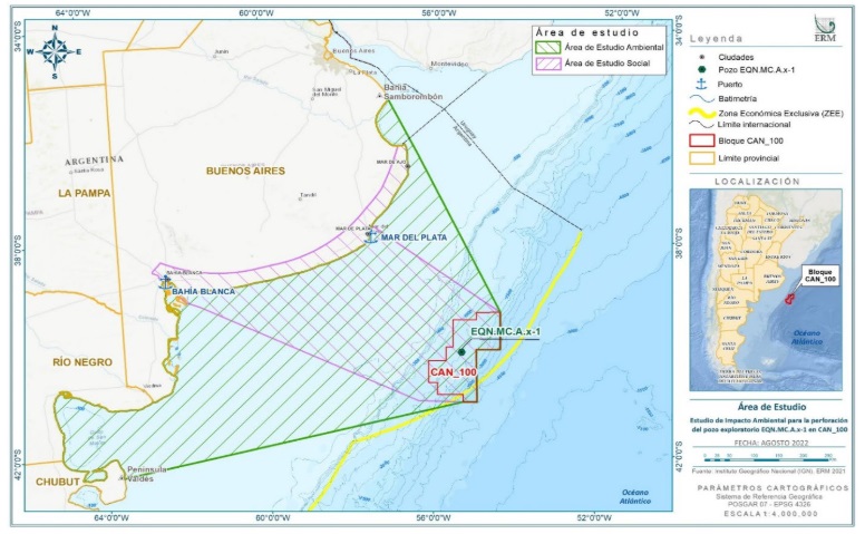 Equinor no encontró hidrocarburos en el pozo Argerich perforado en la Cuenca Argentina Norte