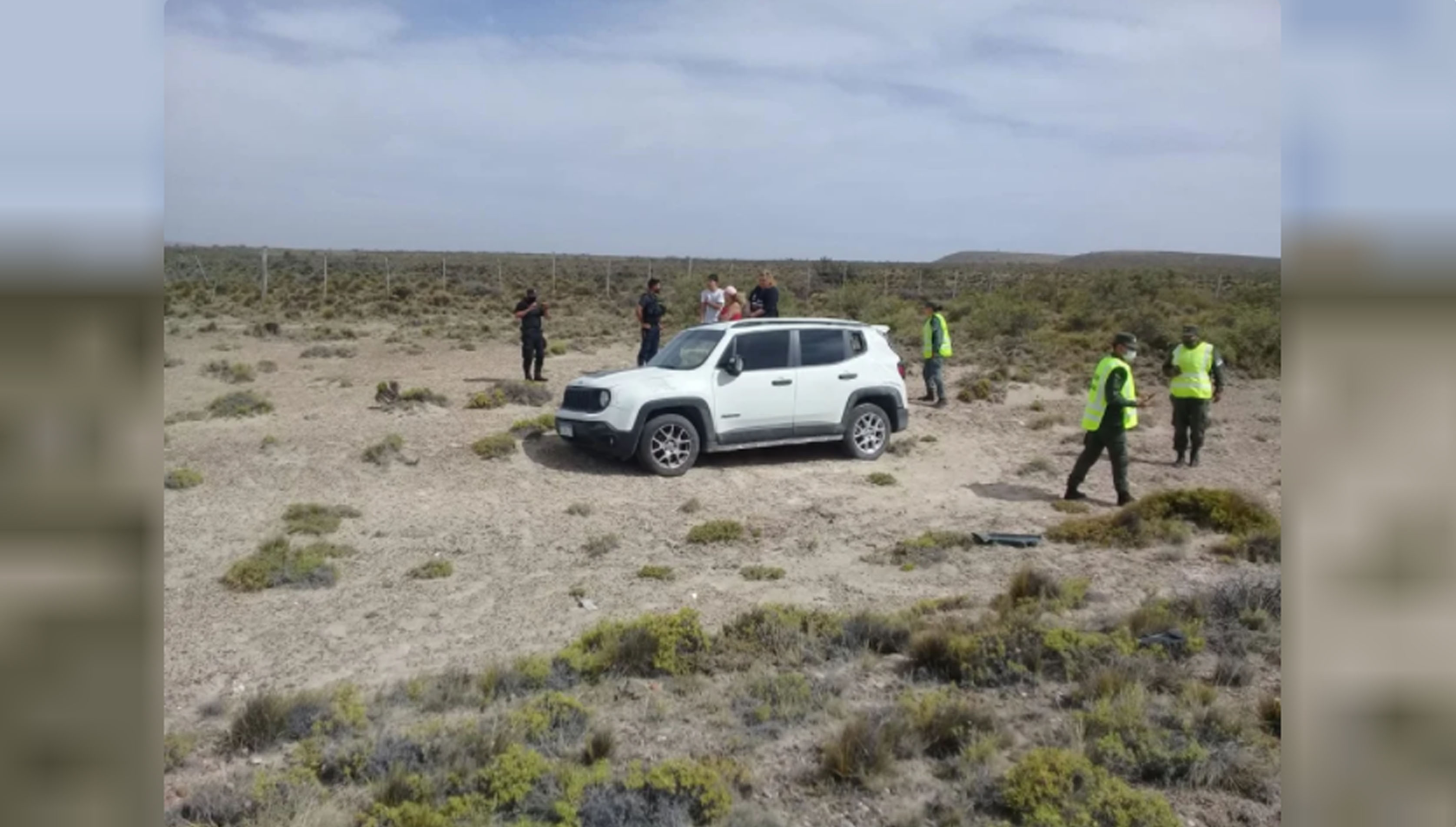 Viajaban desde Caleta Olivia hacia Córdoba y volcaron en Ruta 3: todos resultaron ilesos